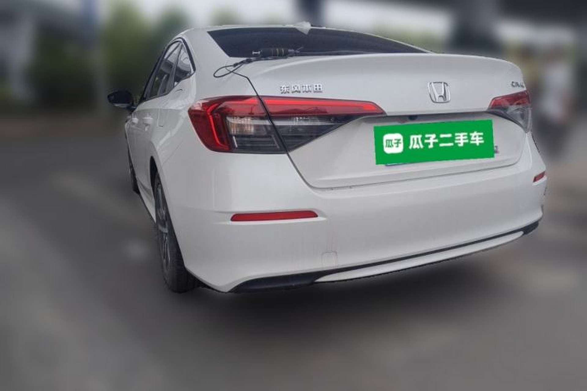 Used Honda Civic 2023 240TURBO CVT Dynamic Edition Rear Left 45 Deg