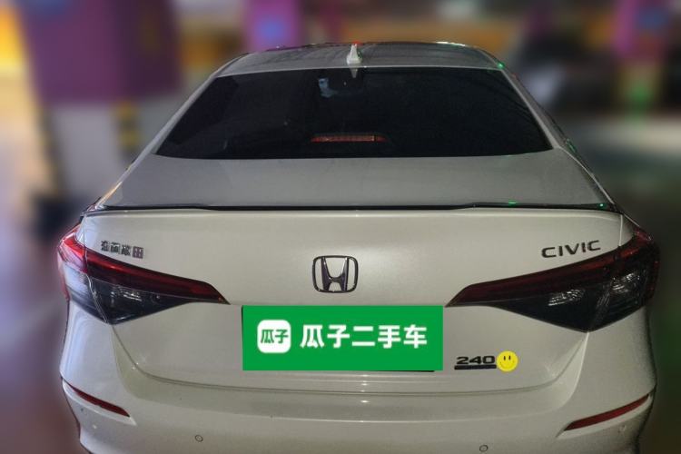 Used Honda Civic 2023 240TURBO CVT Dynamic Control · C-Position Guest Special Edition Rear
