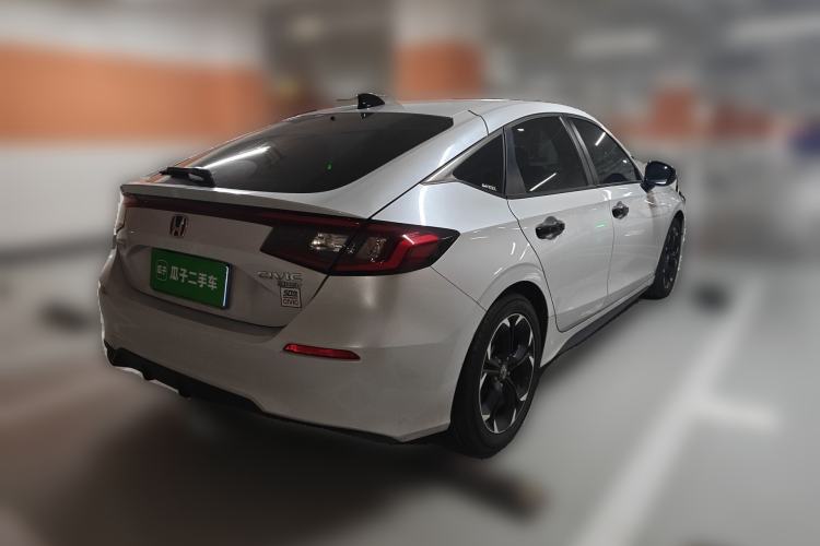 Used Honda Civic 2023 HATCHBACK 2.0L eHEV Extreme Edition Rear Right 45 Deg