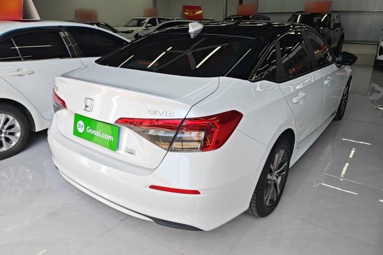 Used Honda Civic 2023 240TURBO CVT Dynamic Edition Rear Right 45 Deg
