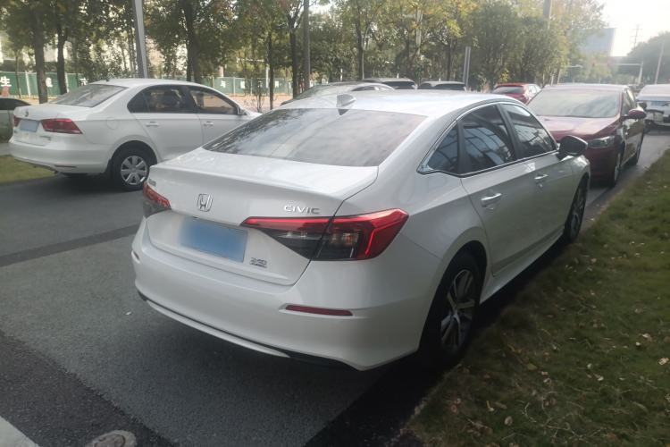 Used Honda Civic 2023 240TURBO CVT Dynamic Edition Rear Right 45 Deg