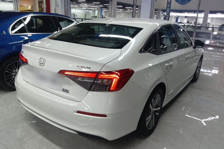 Used Honda Civic 2023 240TURBO CVT Dynamic Edition Rear Right 45 Deg