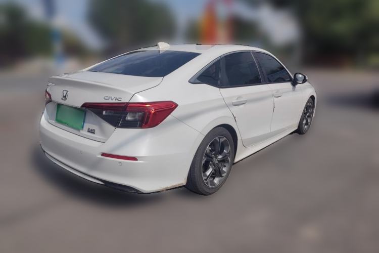 Used Honda Civic 2023 240TURBO CVT Dynamic Control · C-Position Guest Special Edition Rear Right 45 Deg