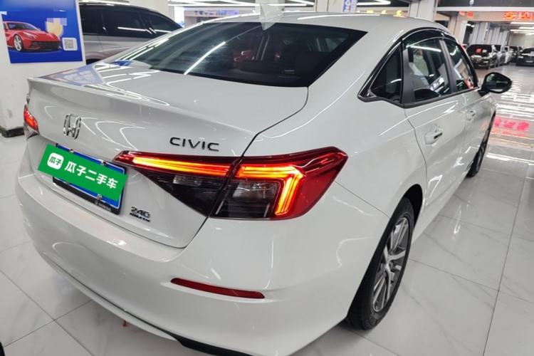 Used Honda Civic 2023 240TURBO CVT Dynamic Edition Rear Right 45 Deg