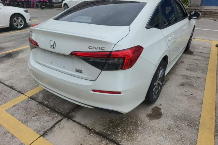 Used Honda Civic 2023 240TURBO CVT Dynamic Edition Rear Right 45 Deg