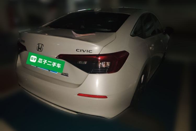 Used Honda Civic 2023 240TURBO CVT Dynamic Edition Rear Right 45 Deg