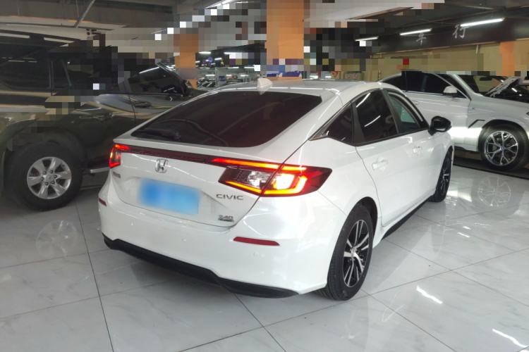 Used Honda Civic 2023 HATCHBACK 240TURBO CVT Zhiyue Edition Rear Right 45 Deg