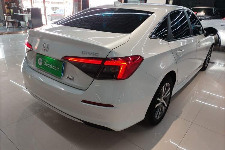 Used Honda Civic 2023 240TURBO CVT Dynamic Edition Rear Right 45 Deg
