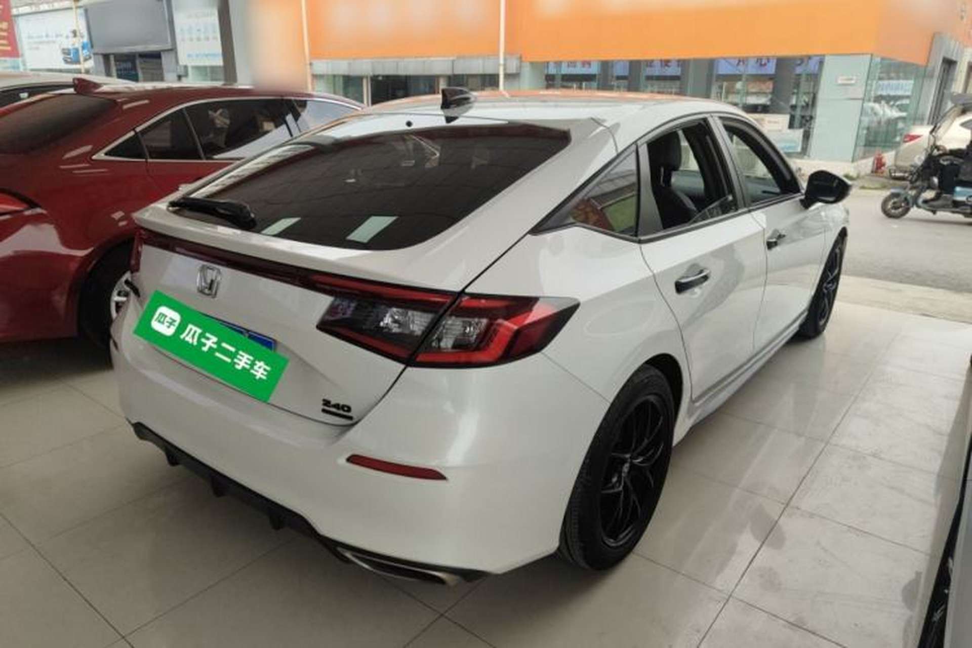 Used Honda Civic 2023 HATCHBACK 240TURBO CVT Extreme Edition Rear Right 45 Deg