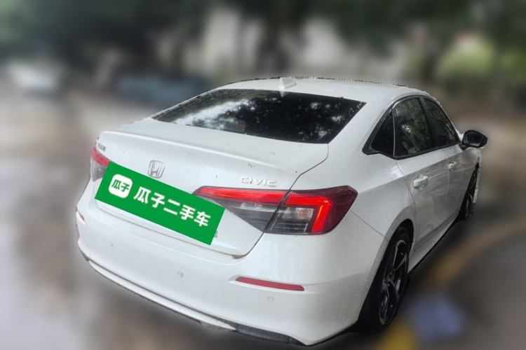 Used Honda Civic 2023 240TURBO CVT Dynamic Edition Rear Right 45 Deg