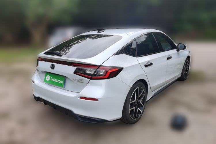 Used Honda Civic 2023 HATCHBACK 2.0L eHEV Extreme Control Edition Rear Right 45 Deg