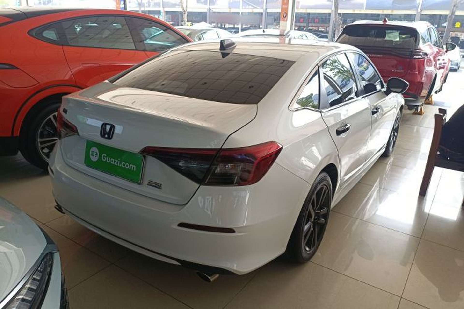 Used Honda Civic 2023 240TURBO CVT Dynamic Edition Rear Right 45 Deg