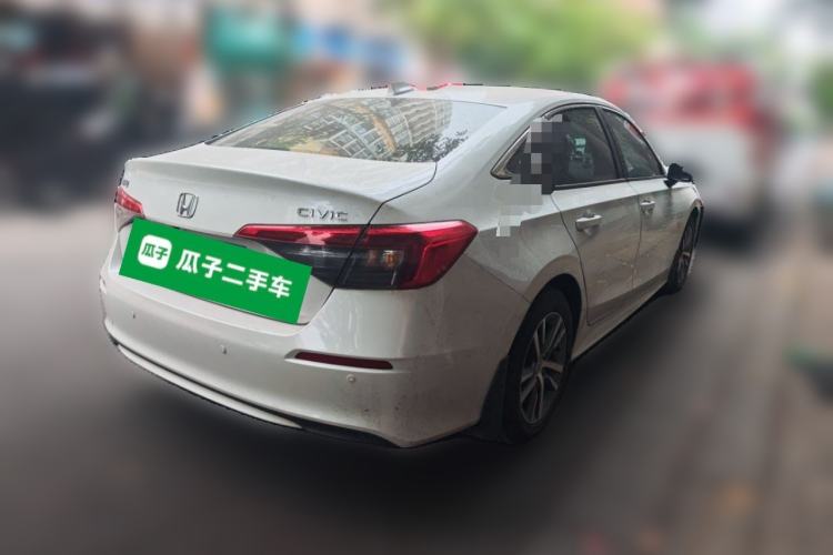 Used Honda Civic 2023 240TURBO CVT Dynamic Edition Rear Right 45 Deg