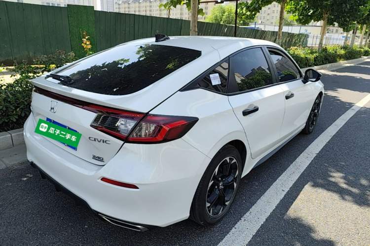 Used Honda Civic 2023 HATCHBACK 240TURBO CVT Extreme Edition Rear Right 45 Deg