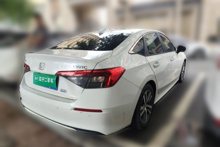 Used Honda Civic 2023 240TURBO CVT Dynamic Edition Rear Right 45 Deg