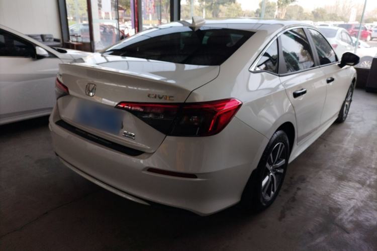 Used Honda Civic 2023 240TURBO CVT Dynamic Edition Rear Right 45 Deg