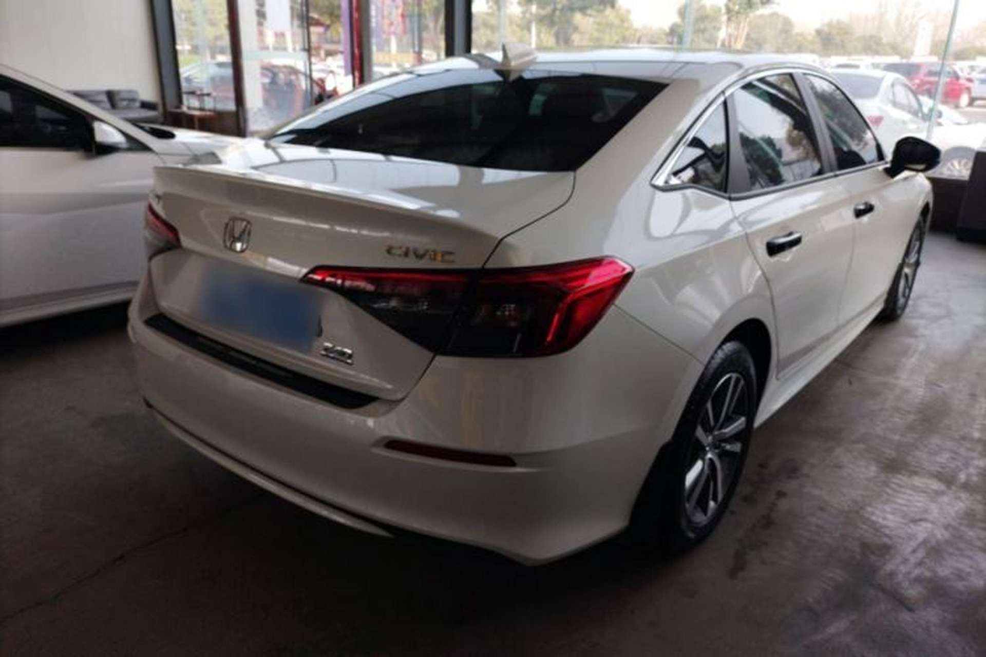 Used Honda Civic 2023 240TURBO CVT Dynamic Edition Rear Right 45 Deg