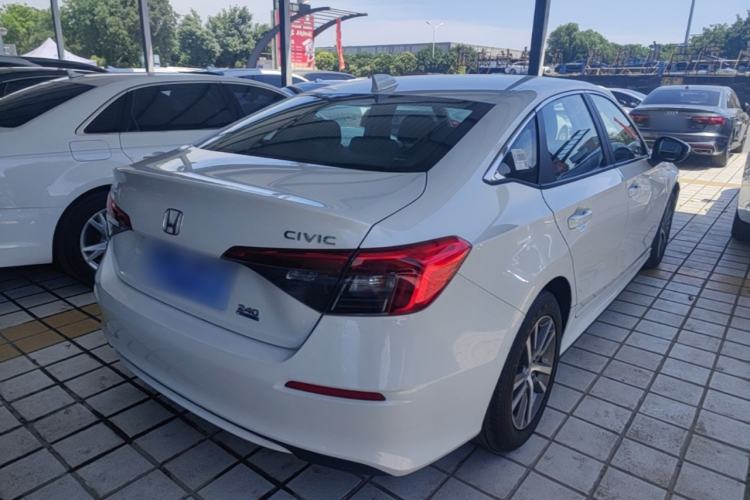 Used Honda Civic 2023 240TURBO CVT Dynamic Edition Rear Right 45 Deg
