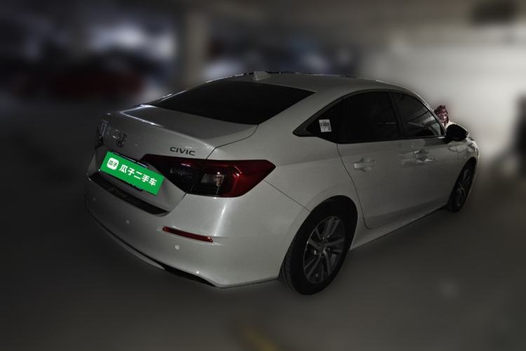 Used Honda Civic 2023 240TURBO CVT Dynamic Edition Rear Right 45 Deg