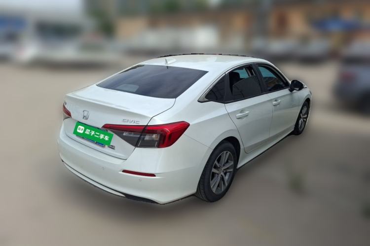 Used Honda Civic 2023 240TURBO CVT Dynamic Edition Rear Right 45 Deg