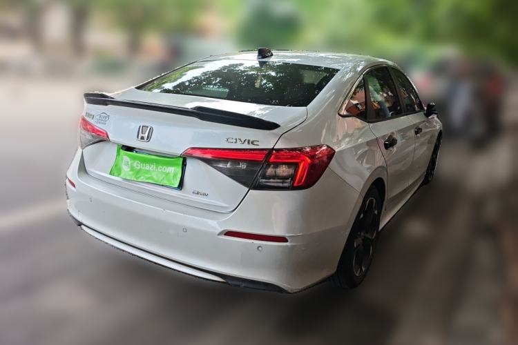 Used Honda Civic 2023 2.0L eHEV Sharp Edition Rear Right 45 Deg