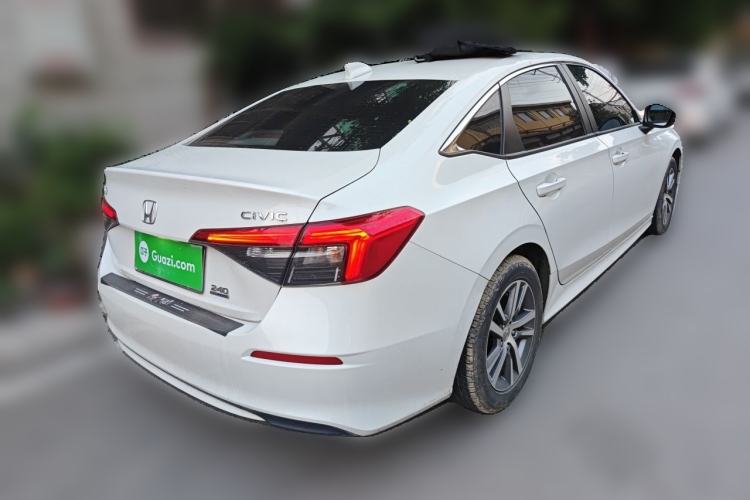 Used Honda Civic 2023 240TURBO CVT Dynamic Edition Rear Right 45 Deg
