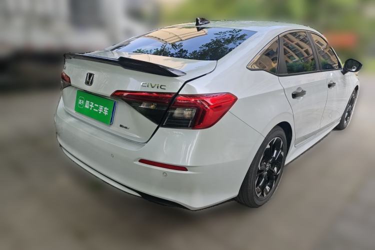Used Honda Civic 2023 2.0L eHEV Sharp Edition Rear Right 45 Deg