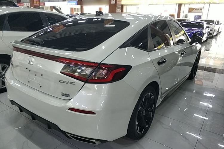 Used Honda Civic 2023 HATCHBACK 240TURBO CVT Extreme Edition Rear Right 45 Deg