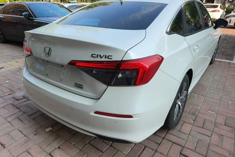 Used Honda Civic 2023 240TURBO CVT Dynamic Edition Rear Right 45 Deg