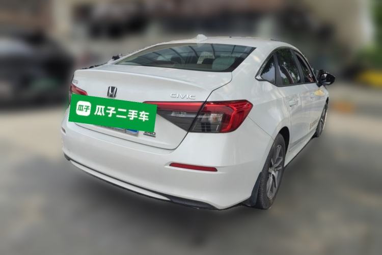 Used Honda Civic 2023 240TURBO CVT Dynamic Edition Rear Right 45 Deg