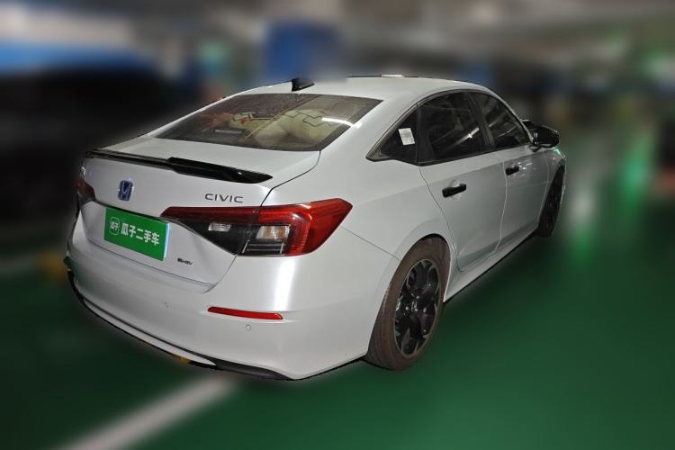 Used Honda Civic 2023 2.0L eHEV Sharp Edition Rear Right 45 Deg