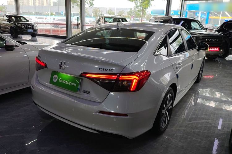 Used Honda Civic 2023 240TURBO CVT Dynamic Edition Rear Right 45 Deg