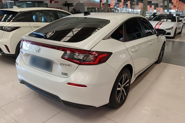 Used Honda Civic 2023 HATCHBACK 240TURBO CVT Zhiyue Edition Rear Right 45 Deg