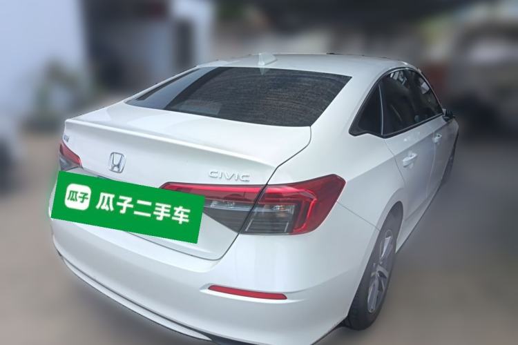 Used Honda Civic 2023 240TURBO CVT Dynamic Edition Rear Right 45 Deg