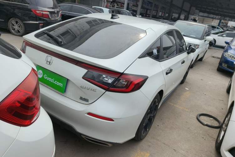 Used Honda Civic 2023 HATCHBACK 240TURBO CVT Extreme Edition Rear Right 45 Deg