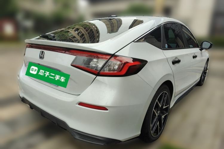 Used Honda Civic 2023 HATCHBACK 2.0L eHEV Extreme Control Edition Rear Right 45 Deg