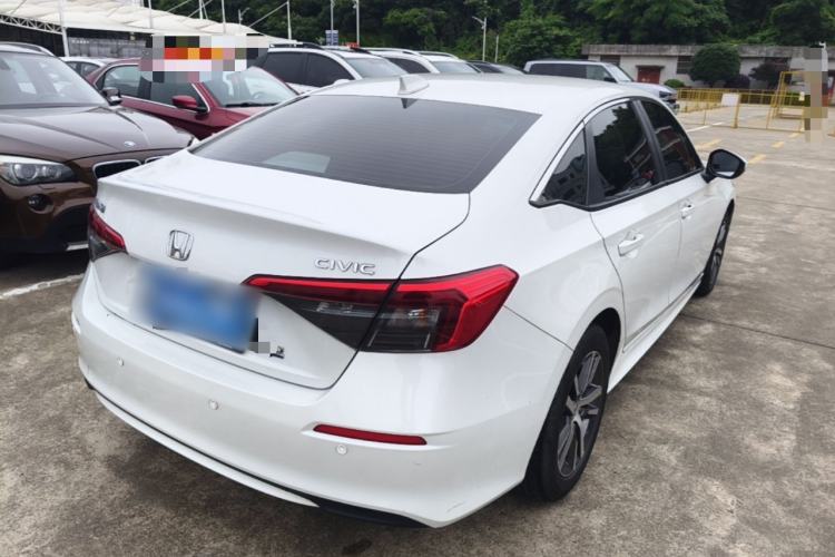 Used Honda Civic 2023 240TURBO CVT Dynamic Edition Rear Right 45 Deg