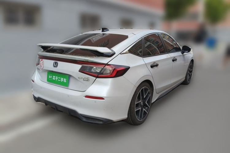 Used Honda Civic 2023 HATCHBACK 2.0L eHEV Extreme Control Edition Rear Right 45 Deg