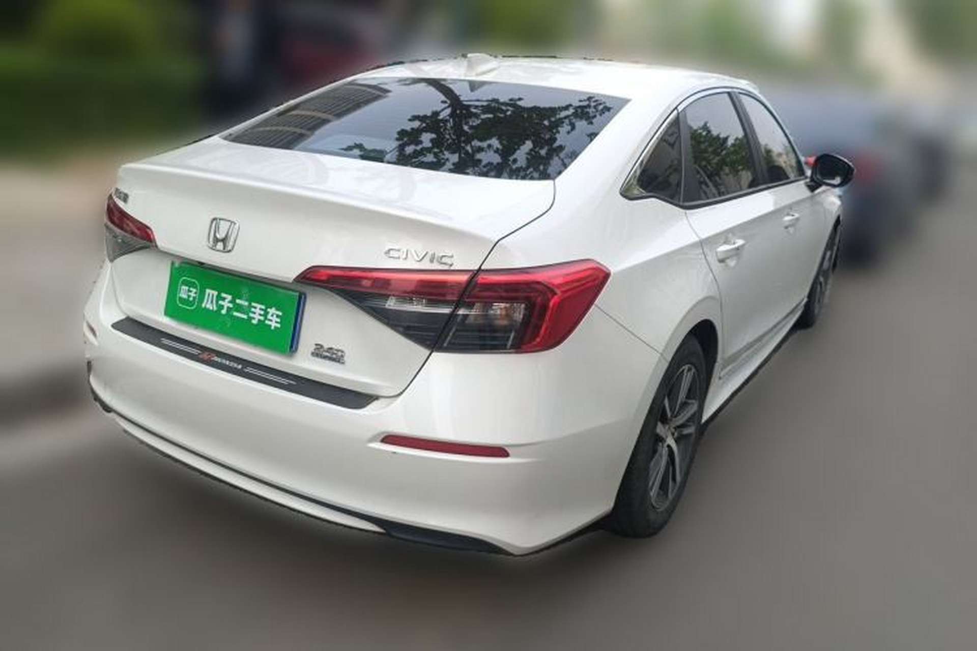 Used Honda Civic 2023 240TURBO CVT Dynamic Edition Rear Right 45 Deg