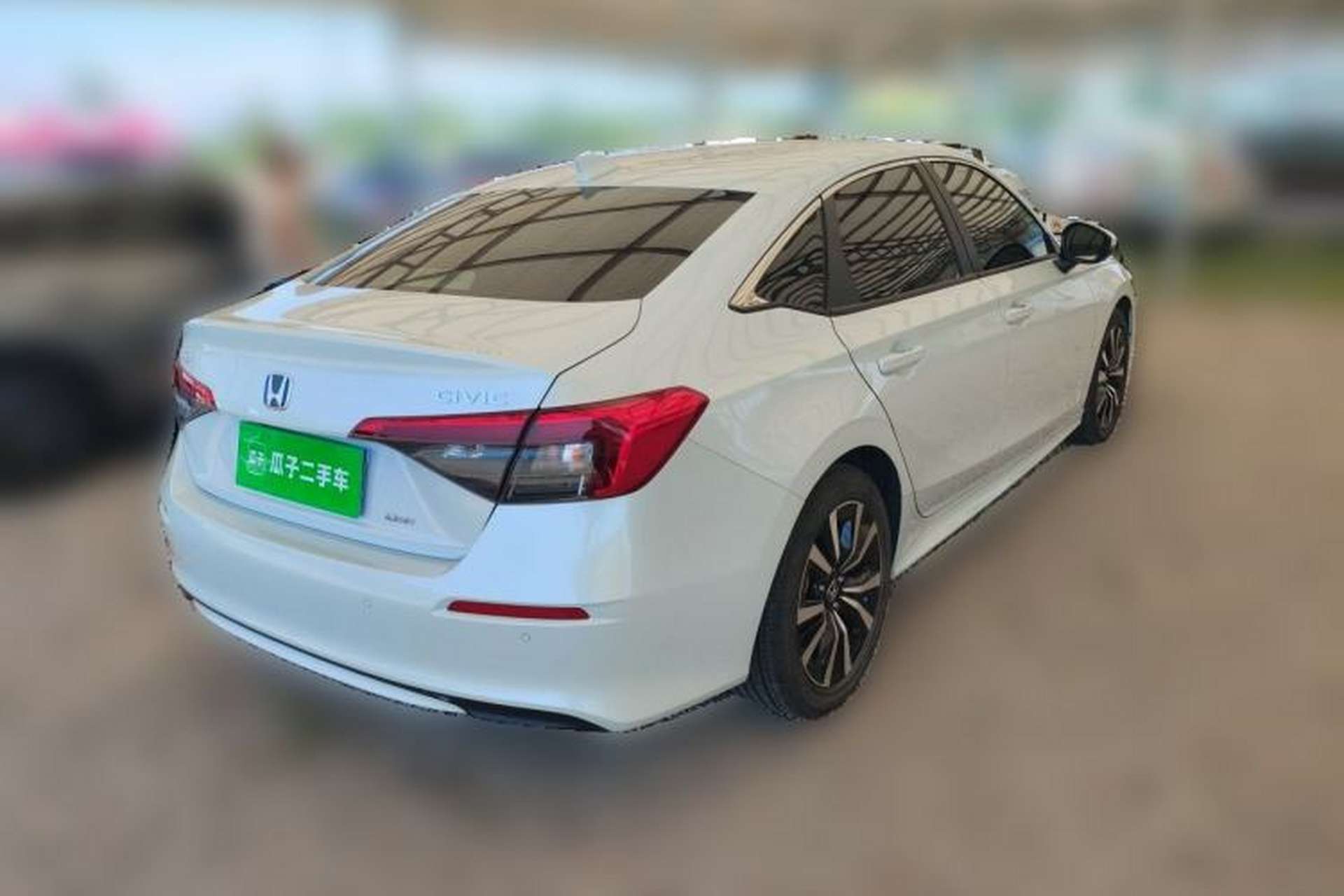 Used Honda Civic 2023 2.0L eHEV Pioneer Edition Rear Right 45 Deg