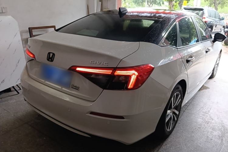Used Honda Civic 2023 240TURBO CVT Dynamic Edition Rear Right 45 Deg