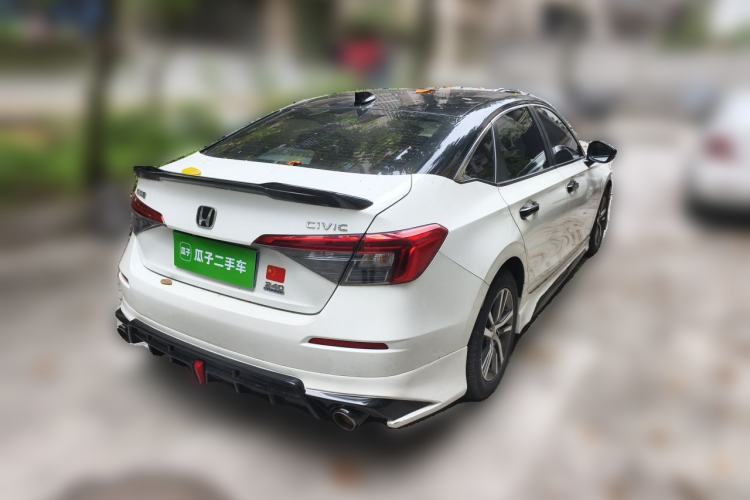 Used Honda Civic 2023 240TURBO CVT Dynamic Edition Rear Right 45 Deg