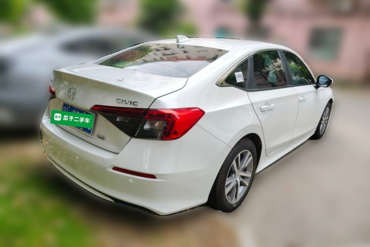 Used Honda Civic 2023 240TURBO CVT Dynamic Edition Rear Right 45 Deg