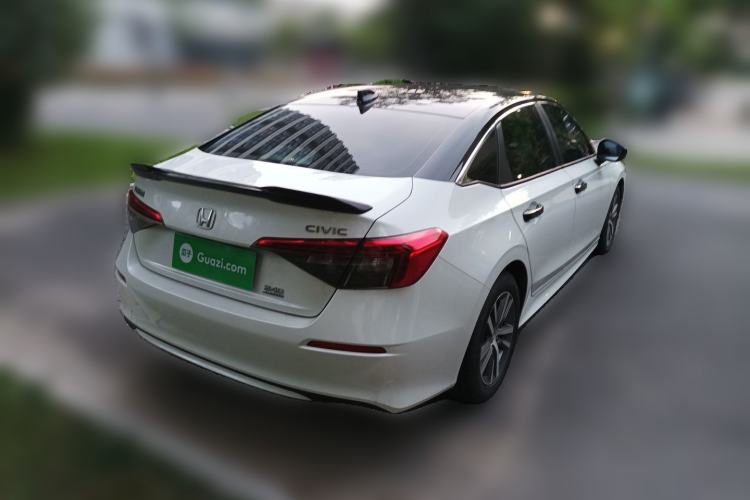 Used Honda Civic 2023 240TURBO CVT Dynamic Edition Rear Right 45 Deg