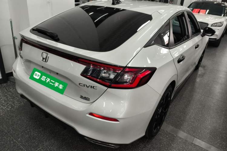 Used Honda Civic 2023 HATCHBACK 240TURBO CVT Extreme Edition Rear Right 45 Deg