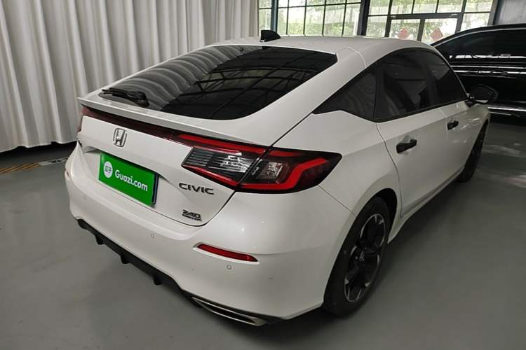 Used Honda Civic 2023 HATCHBACK 240TURBO CVT Extreme Edition Rear Right 45 Deg