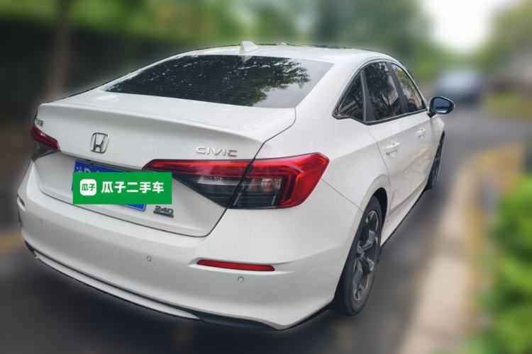 Used Honda Civic 2023 240TURBO CVT Dynamic Control · C-Position Guest Special Edition Rear Right 45 Deg