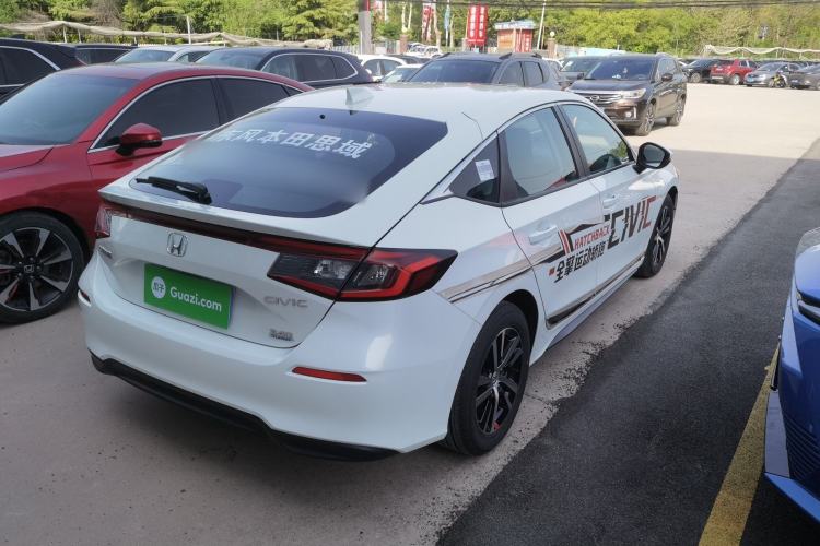 Used Honda Civic 2023 HATCHBACK 240TURBO CVT Zhiyue Edition Rear Right 45 Deg