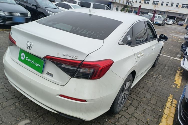 Used Honda Civic 2023 240TURBO CVT Dynamic Edition Rear Right 45 Deg