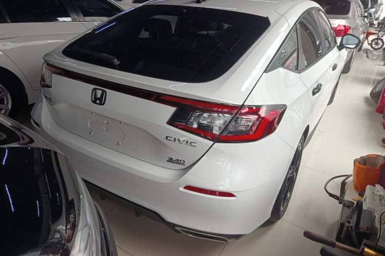 Used Honda Civic 2023 HATCHBACK 240TURBO CVT Extreme Edition Rear Right 45 Deg